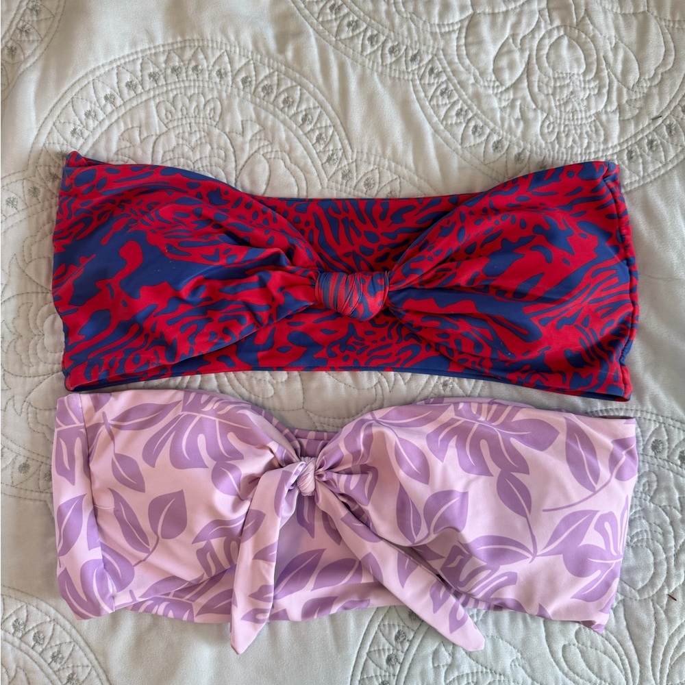 SHEIN Strapless Bikini Tops